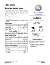 NSR0130M2T5G Datasheet Cover