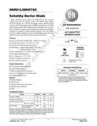 NSR01L30NXT5G Datasheet Cover