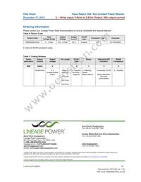 NSR050A0X432Z Datasheet Page 15
