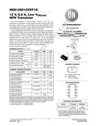 NSS12601CF8T1G Datasheet Cover