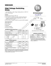 NSVD350HT1G Datasheet Cover