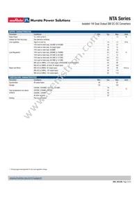 NTA0303MC Datasheet Page 2