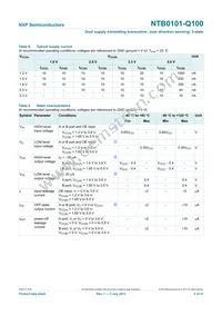 NTB0101GW-Q100H Datasheet Page 5