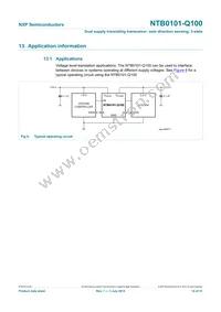 NTB0101GW-Q100H Datasheet Page 14