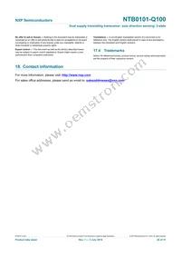 NTB0101GW-Q100H Datasheet Page 20