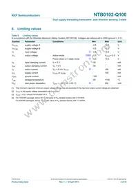 NTB0102GD-Q100H Datasheet Page 4