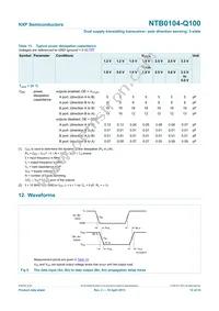 NTB0104UK-Q100Z Datasheet Page 12