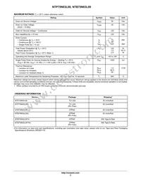 NTB75N03L09G Datasheet Page 2