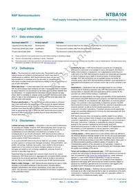 NTBA104GU12 Datasheet Page 22