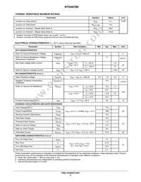 NTD4970NT4G Datasheet Page 2