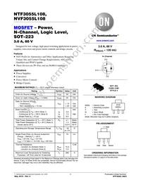 NTF3055L108T3G Datasheet Cover