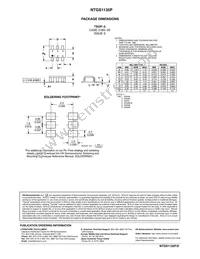 NTGS1135PT1G Datasheet Page 5