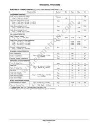 NTGS3443T2G Datasheet Page 2