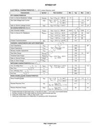 NTHD2110TT1G Datasheet Page 2