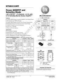 NTHD3133PFT3G Datasheet Cover