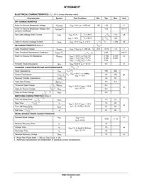 NTHD4401PT1G Datasheet Page 2