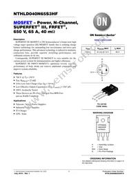 NTHLD040N65S3HF Datasheet Cover