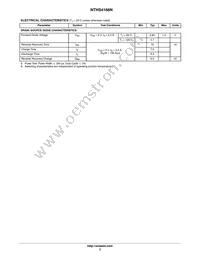 NTHS4166NT1G Datasheet Page 3