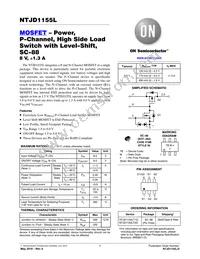 NTJD1155LT1 Datasheet Cover