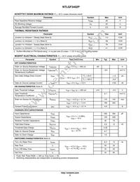 NTLGF3402PT1G Datasheet Page 2