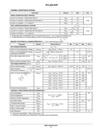 NTLJD2104PTBG Datasheet Page 2