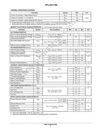 NTLJS4114NTAG Datasheet Page 3