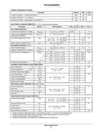 NTLUD3A260PZTBG Datasheet Page 2