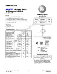 NTMD4840NR2G Datasheet Cover