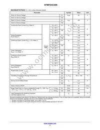 NTMFD4C20NT3G Datasheet Page 2