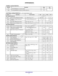 NTMFS08N2D5C Datasheet Page 2