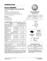 NTMFS4744NT1G Datasheet Cover