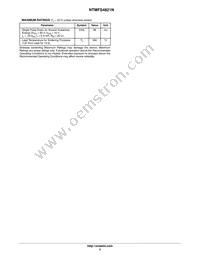 NTMFS4821NT3G Datasheet Page 2