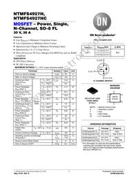 NTMFS4927NCT3G Datasheet Cover