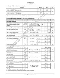 NTMFS4935NBT1G Datasheet Page 3