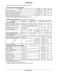 NTMFS4937NT3G Datasheet Page 2