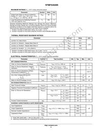 NTMFS4939NT3G Datasheet Page 2