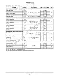 NTMFS4939NT3G Datasheet Page 3