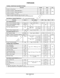 NTMFS4946NT3G Datasheet Page 3