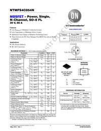 NTMFS4C054NT1G Datasheet Cover