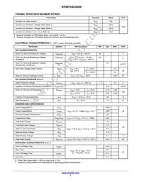 NTMFS4C054NT1G Datasheet Page 3