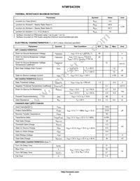NTMFS4C05NT1G-001 Datasheet Page 2