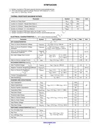 NTMFS4C05NT3G Datasheet Page 2