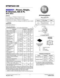 NTMFS4C13NT3G Datasheet Cover