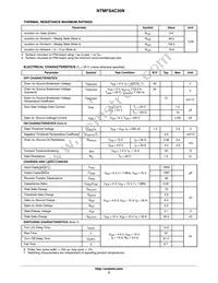 NTMFS4C35NT3G Datasheet Page 3