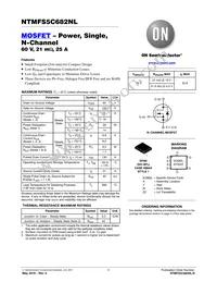 NTMFS5C682NLT1G Datasheet Cover