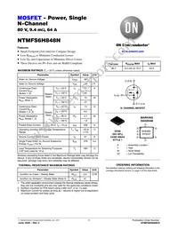 NTMFS6H848NT1G Datasheet Cover