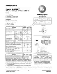 NTMS4706NR2G Datasheet Cover