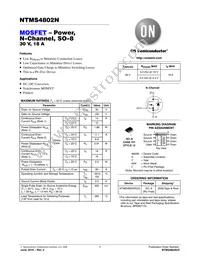 NTMS4802NR2G Datasheet Cover