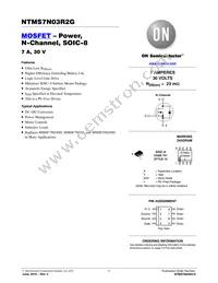 NTMS7N03R2 Datasheet Cover