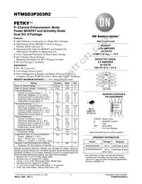 NTMSD3P303R2G Datasheet Cover